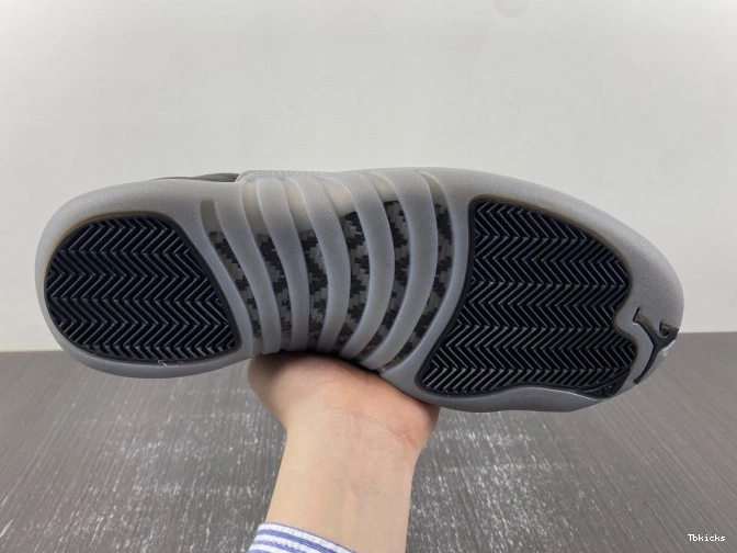 Rep TBK Grey Black Air Wolf Jordan 12 CT8013-019 0826